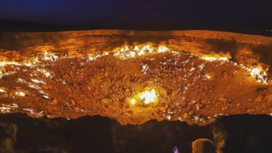 Photo of «Врата ада» закроются. Легендарный газовый кратер в Каракумах начал гаснуть